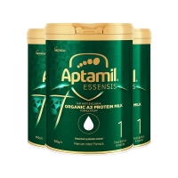 【新西兰直邮富腾达慢线】Aptamil 爱他美有机A2奇迹绿罐蛋白奶1段2罐 保质期至2027年4月