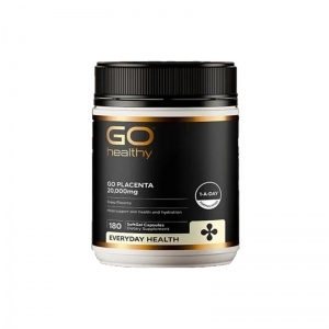 Go healthy高之源20000mg羊胎素胶囊180粒-保质期2028年1月