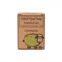 Felted Wool新西兰手工羊毛香皂【柠檬草】 100g