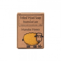 Felted Wool 新西兰手工羊毛香皂【麦卢卡蜂蜜】 100g