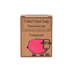 Felted Wool新西兰手工羊毛香皂【鸡蛋花】 100g