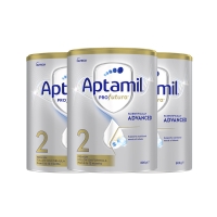 【时安达快递8周左右】Aptamil 爱他美铂金 2段800克(6-12个月)3罐 保质期至2027年12月