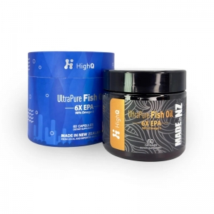 HighQ至纯98%高含量omega 3鱼油60粒-保质期2028年8月
