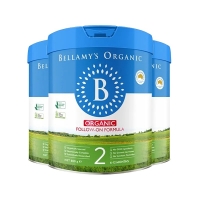 【澳洲直邮】Bellamy's 贝拉米有机奶粉 2段(6-12个月)900g *6罐 保质期至2027年8月
