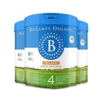 【澳洲直邮】Bellamy's 贝拉米有机奶粉 4段(3岁以上)900g *6罐 保质期至2027年9月