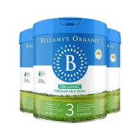 【澳洲直邮】Bellamy's 贝拉米有机奶粉 3段(1-3岁)900g *6罐 保质期至2028年1月