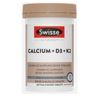 SWISSE斯维诗钙+D3+K2 60粒-保质期2029年2月