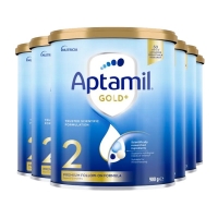 【新西兰直邮富腾达8周】Aptamil 爱他美金装 2段(6-12个月)6罐 保质期至2027年10月